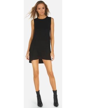 Michael Lauren Gilly Core Dress - Black