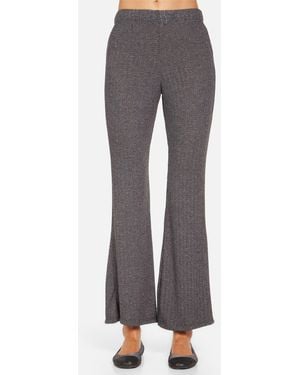 Michael Lauren Germano Wide Leg Pant - Gray