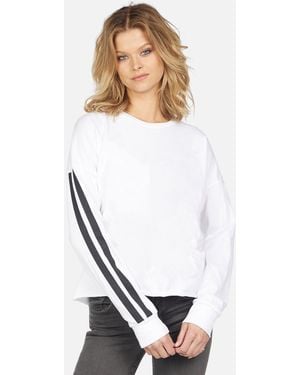 Michael Lauren Keegan Stripes - White