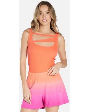 Michael Lauren Lawton Top - Red