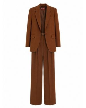 Max Mara Tailleur Mstbalco - Marrone