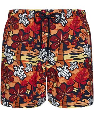 Vilebrequin Monoi Turtles Swimsuit - Red