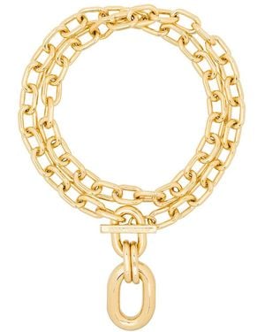 Rabanne Collana A Catena Xl Link - Metallizzato