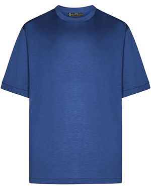 Franzese Collection Pronta Sartoria T-Shirt Modello Nuvola Franzese Napoli - Blu