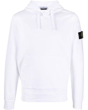 Stone Island Hoodie - White