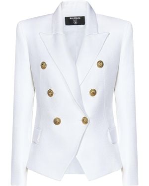 Balmain Blazer - White