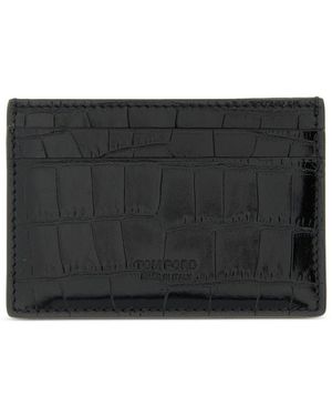 Tom Ford Portacarte T Line - Nero