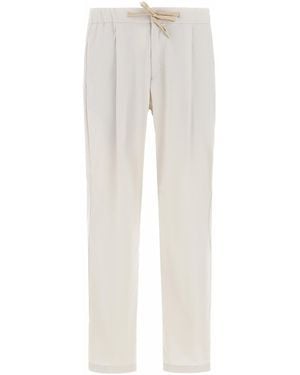 Herno Trousers - White