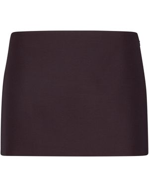 KHAITE Jett Skirt - Purple