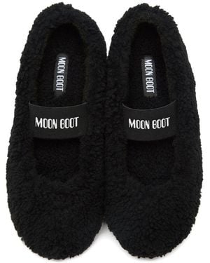 Moon Boot Ballet Shoes - Black