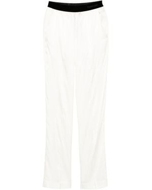 Tom Ford Pantaloni Stile Pigiama - Bianco