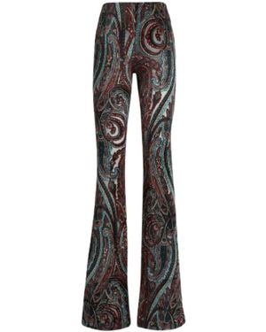 Etro Pantaloni Svasati - Nero