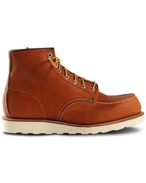 Red Wing 875 Classic Moc Toe Boots - Brown