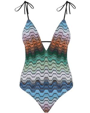 Missoni Costume Intero - Blu