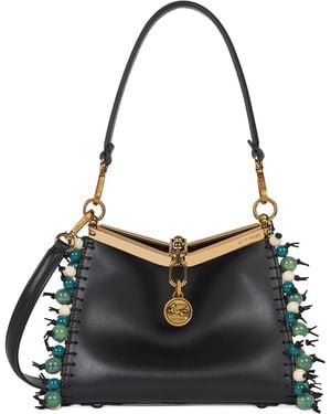 Etro Borsa A Spalla Vela Piccola - Nero