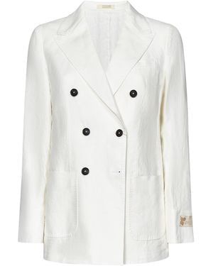 Massimo Alba Carlotta2 Blazer - White