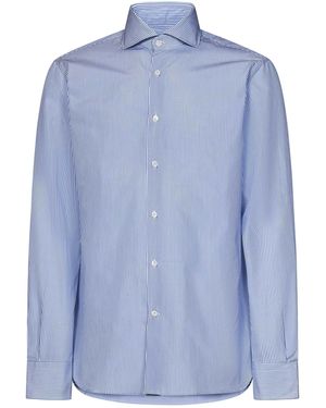 Franzese Collection Pronta Sartoria Franzese Napoli Shirt - Blue