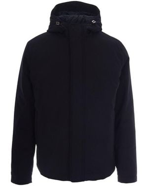 Herno Giacca Imbottita Con Cappuccio - Blu