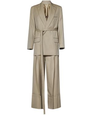 Victoria Beckham Suit - Natural