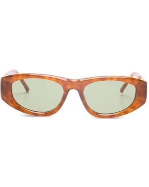 The Attico Occhiali Da Sole Maya D-Frame Marroni Con Montatura - Multicolore