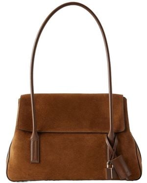 Tom Ford Borsa A Spalla Eclipse Medium - Marrone