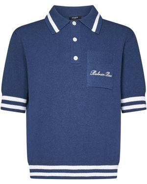Balmain Polo - Blu