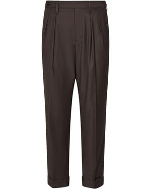 Michael Coal Pantaloni Mc - Marrone