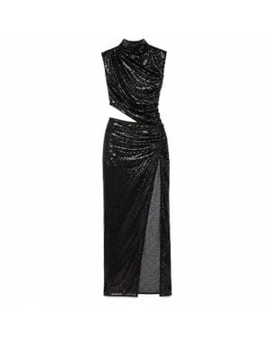 Amazuìn Abito Lungo Staccabile - Nero