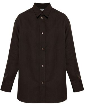Studio Nicholson Camicia Oversize Rouen - Nero