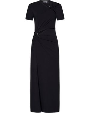 Rabanne Long Dress - Black