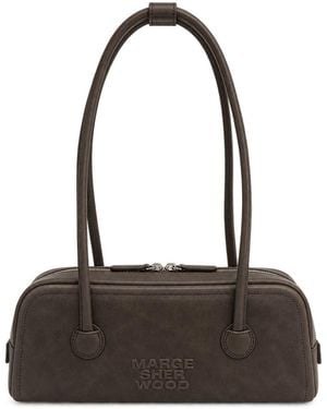 Marge Sherwood Borsa A Spalla A Bauletto East-West Soft Boston Ew - Multicolore