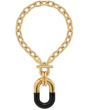 Rabanne Collana Xl Link A Catena - Metallizzato