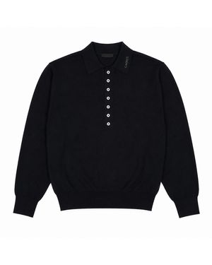 Carrera Polo Milton A Maniche Lunghe - Blu