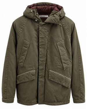 Massimo Osti Studio Giacca Parka Imbottita - Verde