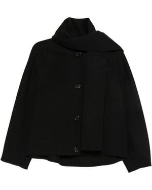 Max Mara Giacca Corta Boxy Smmkate - Nero