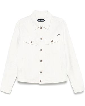 Tom Ford Premium Lightweight Spring Summer Jacket For - White