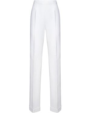 DSquared² Pantaloni Dalma Silky - Bianco