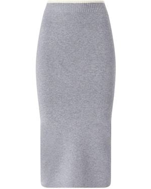 Pinko Midi Skirt - Gray