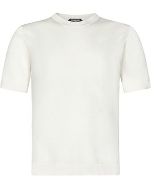Franzese Collection Pronta Sartoria T-Shirt Modello Nuvola Stefano De Martino Franzese Napoli - Bianco