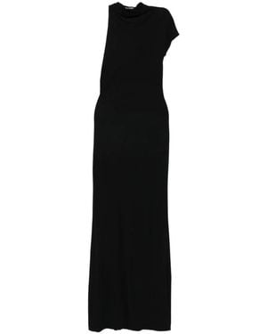 Tom Ford Abito Lungo Asimmetrico - Nero