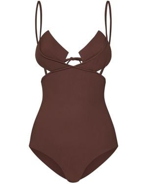 Nensi Dojaka Swimsuit - Brown