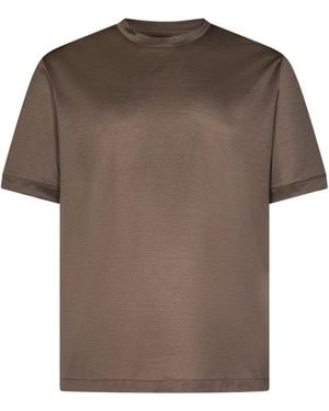 Franzese Collection Pronta Sartoria Franzese Napoli T-shirt - Brown