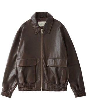 Studio Nicholson Giacca Blouson Piston - Marrone