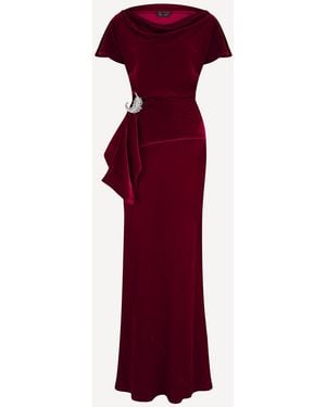 Michelle Corvane Agatha Maxi Dress - Red
