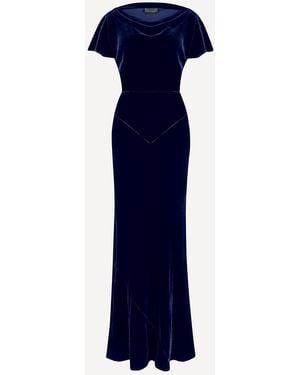 Michelle Corvane Agatha Maxi Dress - Blue
