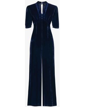 Michelle Corvane Jumpsuit - Blue