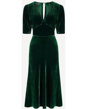 Michelle Corvane Bella Tea Dress - Green