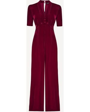 Michelle Corvane Mabel Jumpsuit - Red