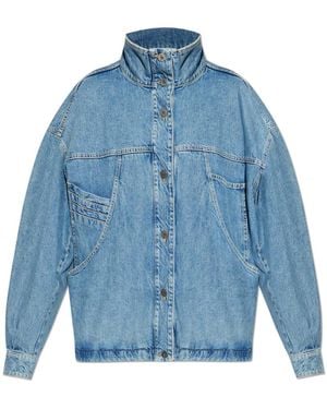 The Attico Denim Jackets - Blue