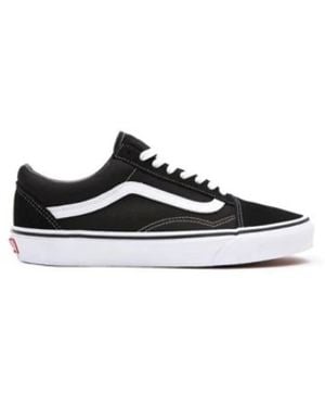 Vans Schoenen ,Zwart ,Leer Klassieke Leren Sneakers